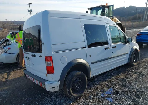 2010 Ford Transit Connect Xlt z USA, uszkodzony, nr VIN NM0LS6BN3AT004723